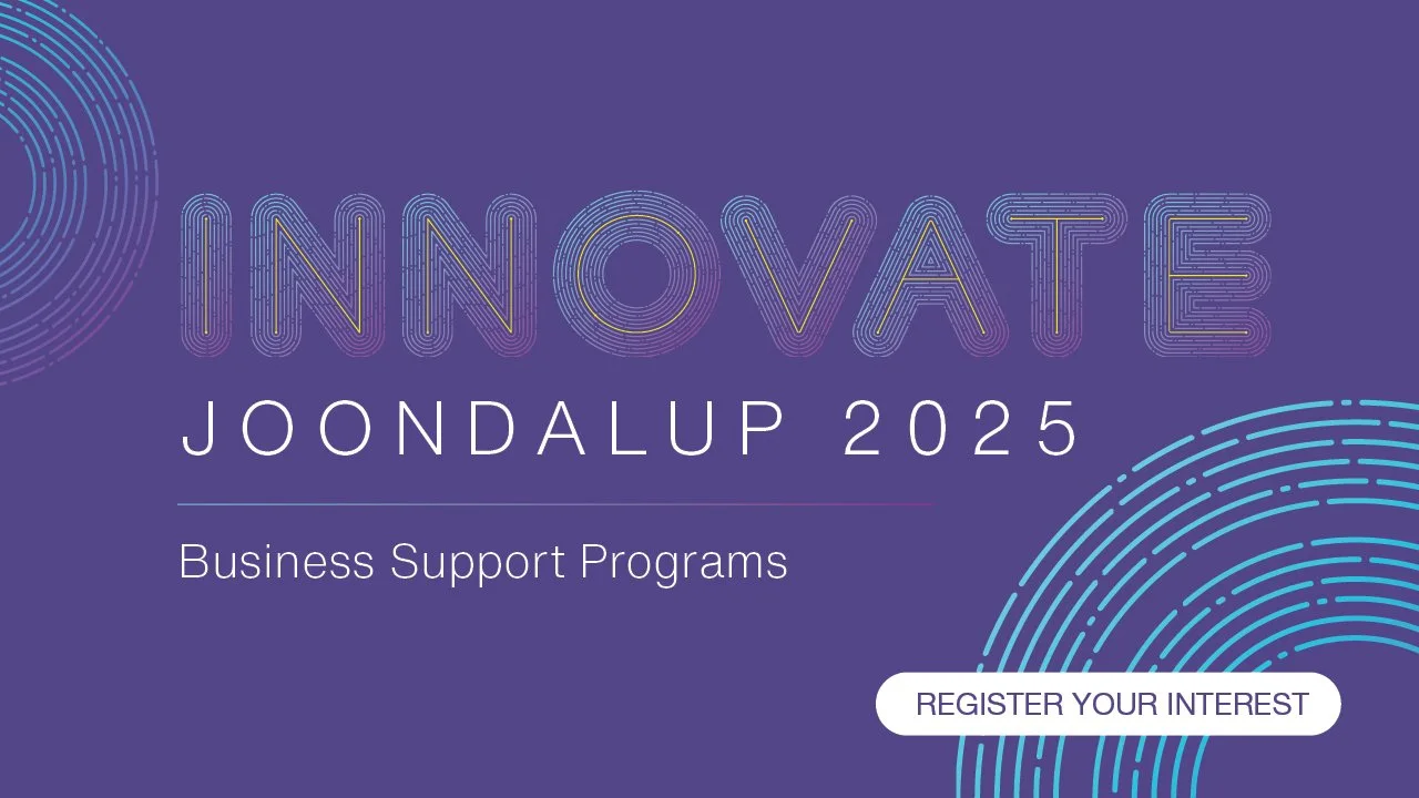 Innovate Joondalup 2025 – Business Support Programs banner